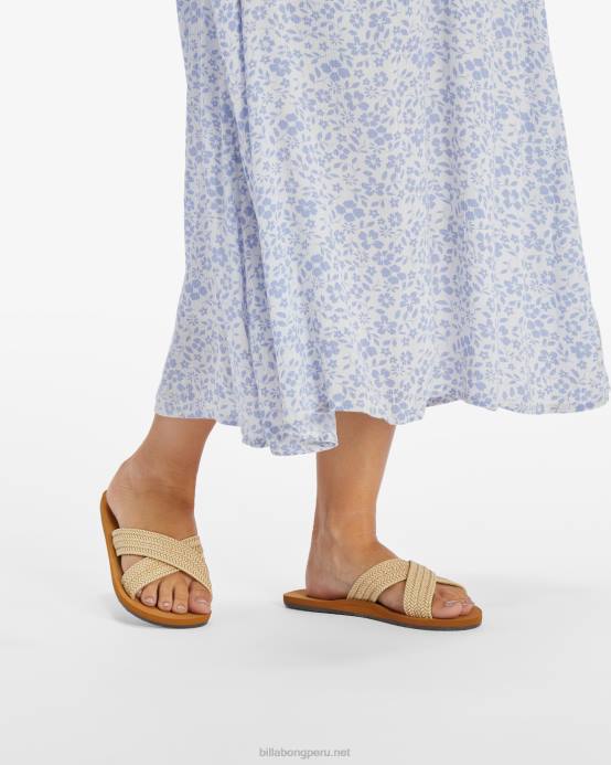 mujer gorra blanca Billabong sandalias avery 04LD2531
