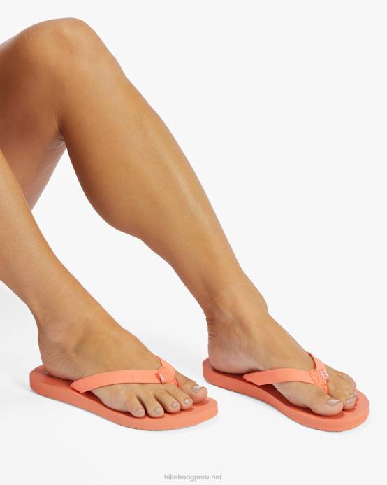 mujer melocotón poppin Billabong sandalias nalu 04LD2543