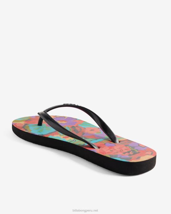 mujer orquídea brillante Billabong sandalias dama con chanclas de goma 04LD2516