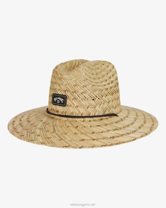 Niños natural Billabong sombrero salvavidas mareas 04LD838