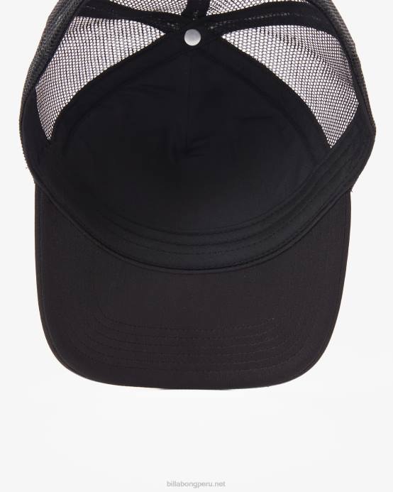 Niños verde neón Billabong sombrero de camionero podio 04LD854