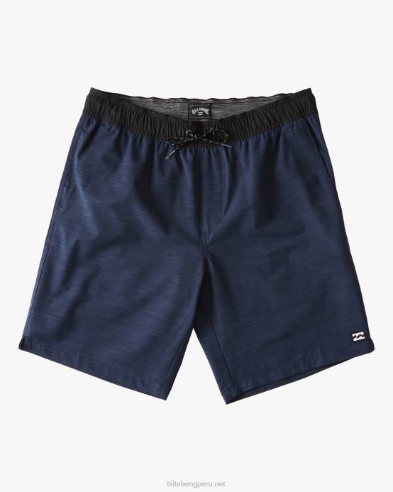 Niños Armada Billabong pantalones cortos sumergibles con cintura elástica crossfire 16'' 04LD946
