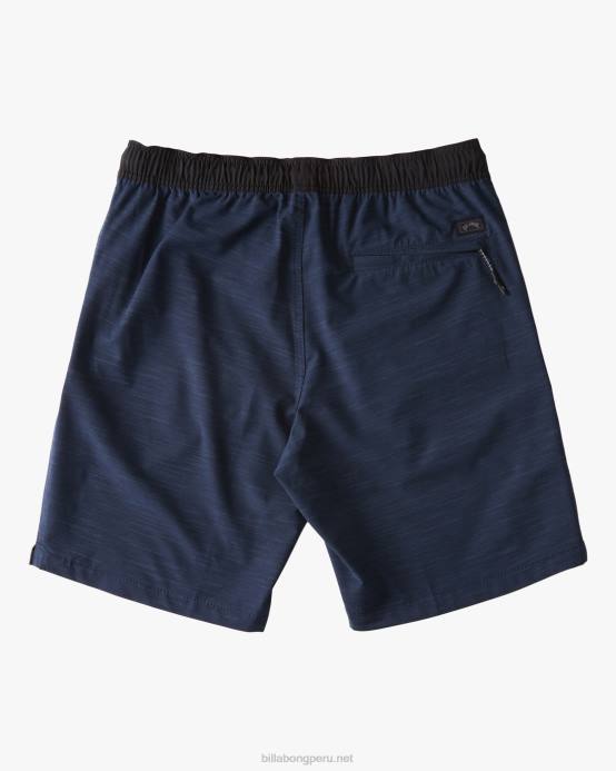 Niños Armada Billabong pantalones cortos sumergibles con cintura elástica crossfire 16'' 04LD946
