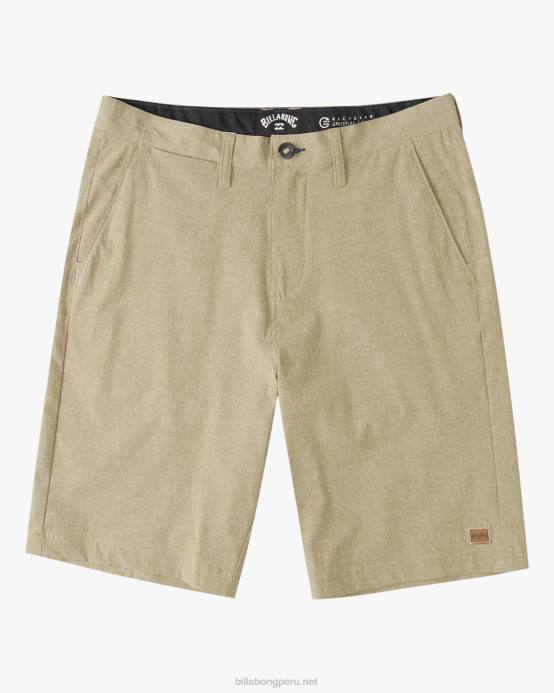 Niños caqui Billabong shorts sumergibles crossfire 18'' 04LD947