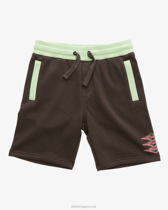 Niños cuervo Billabong shorts elásticos unidos 04LD1021