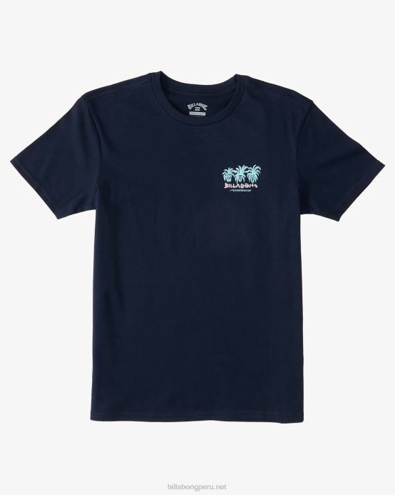 Niños Armada Billabong camiseta de salón 04LD1047