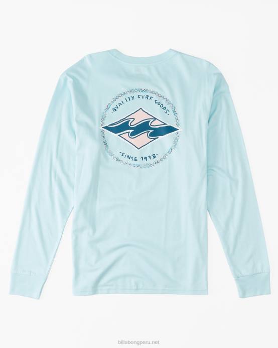 Niños costero Billabong playera manga larga diamante rotor 04LD1082