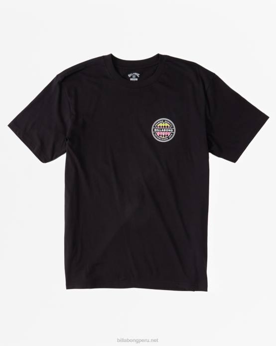 Niños negro Billabong camiseta rotor 04LD1031