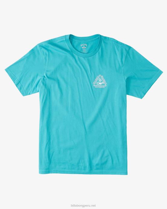 Niños verde azulado Billabong camiseta de cuento 04LD1034