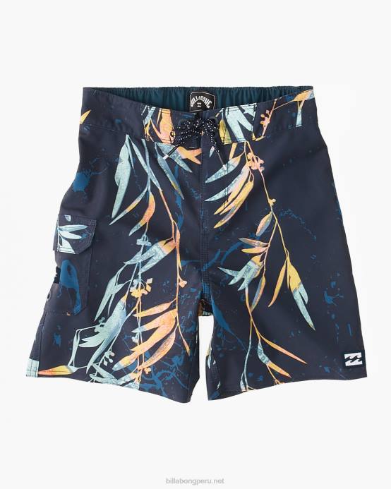 Niños Armada Billabong 2-7 domingos pro performance 13'' boardshorts 04LD1007