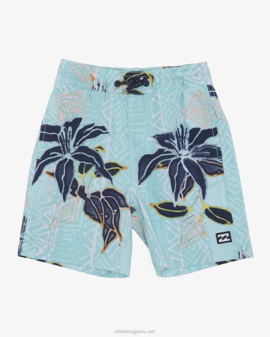 Niños espuma Billabong 2-7 domingos layback 13'' boardshorts 04LD97