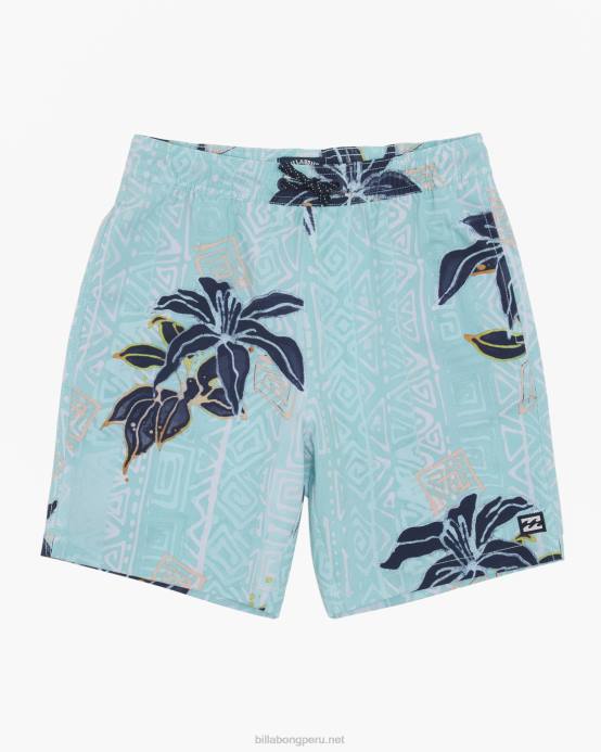 Niños espuma Billabong shorts de playa Sundays Layback de 16'' 04LD50