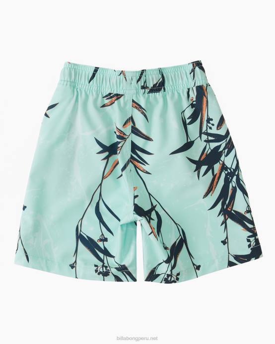 Niños menta Billabong 2-7 domingos layback 13'' boardshorts 04LD160