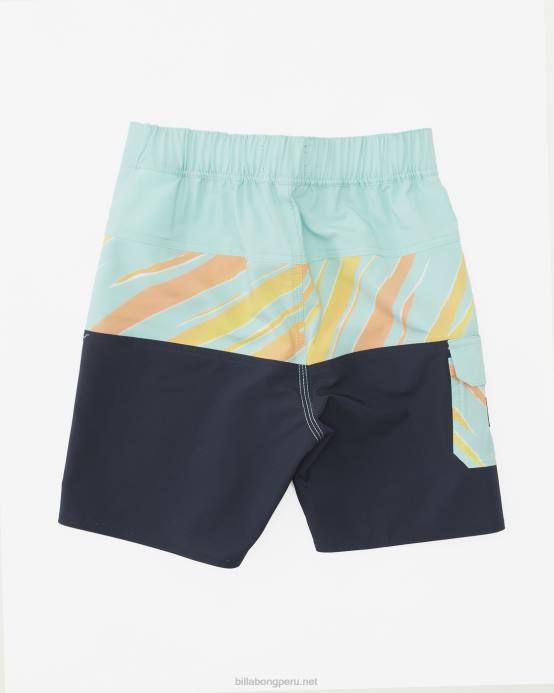 Niños menta Billabong shorts de baño tribong pro 13'' 04LD980