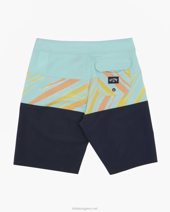 Niños menta Billabong shorts de playa tribong pro performance 17'' 04LD984