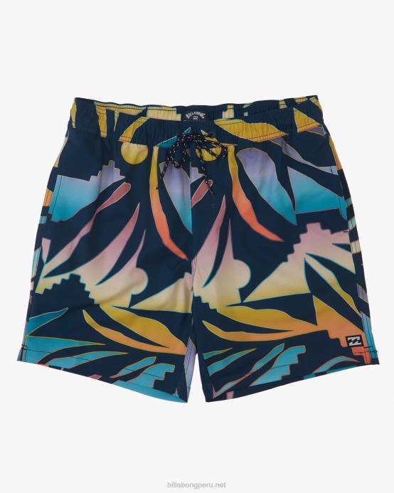 Niños multi Billabong shorts de playa Sundays Layback 16'' 04LD1061