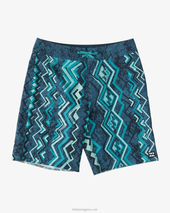 Niños neblina azul Billabong 2-7 domingos pro performance 13'' boardshorts 04LD1009