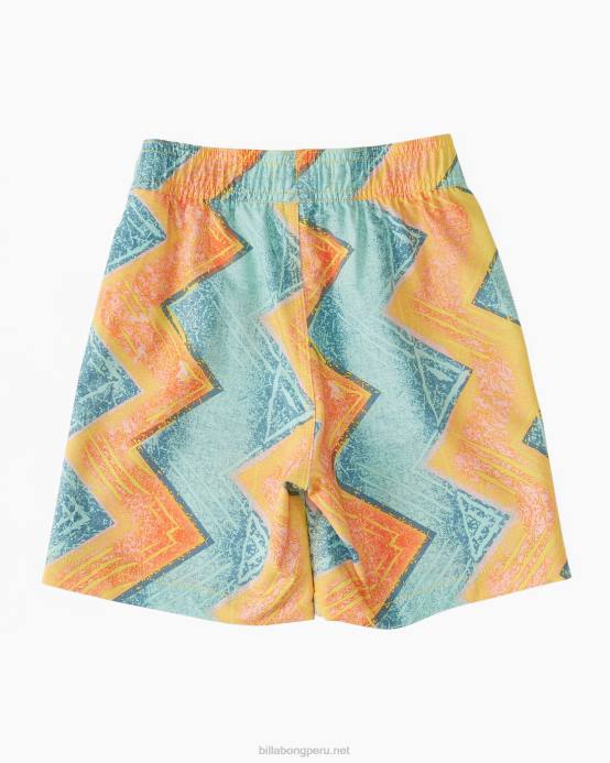Niños oro Billabong 2-7 domingos layback 13'' boardshorts 04LD173