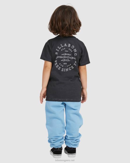 Niños azul polvoriento Billabong (2-7) pantalones de chándal Core Arch Track 04LD1090