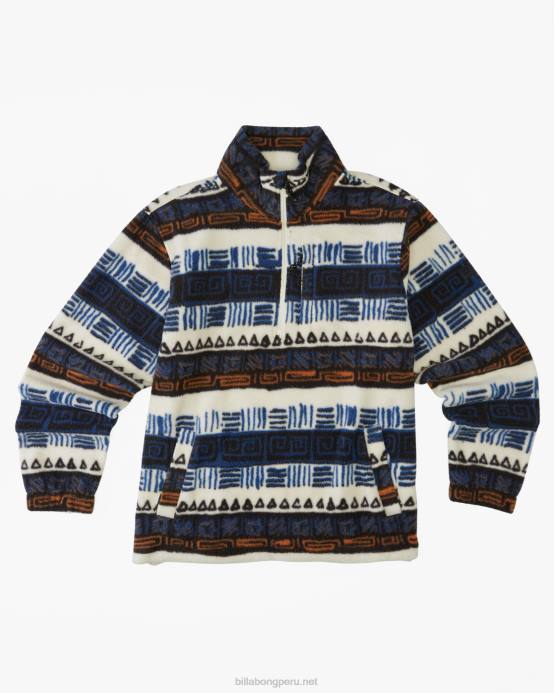 Niños lejía Billabong jersey de forro polar con cuello alzado 04LD1146