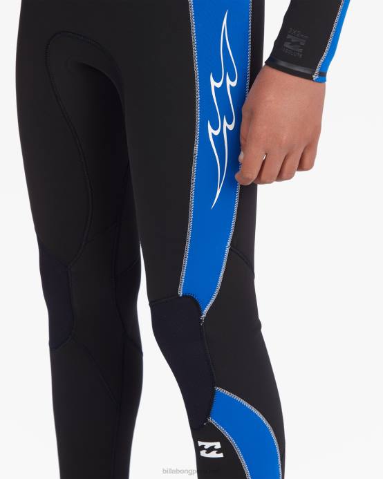 Niños puerto Billabong Traje de neopreno completo con cremallera trasera absoluta 3/2 04LD1132
