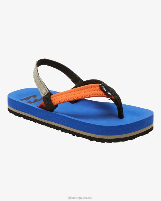 Niños azul Billabong sandalias avivadas 04LD840